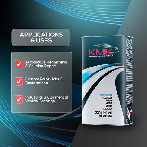 KMK 2304 Clearcoat Express 4:1-3.78L – High-Gloss Automotive Clearcoat with Fast Drying and Durable Finish in Kuwait