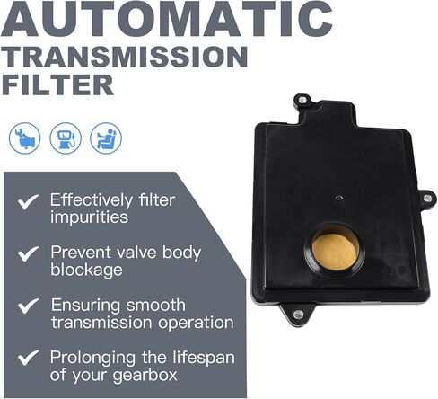 Transmission Filter and Gasket Kit Compatible with 2013-2025 RAM 3500 4500 5500 6.7L Cummins HO Engine & AISIN AS69RC, Automatic Transmission Filter Replace OE 68224232AA 68214914AA- Includes Gaskets in Saudi Arabia