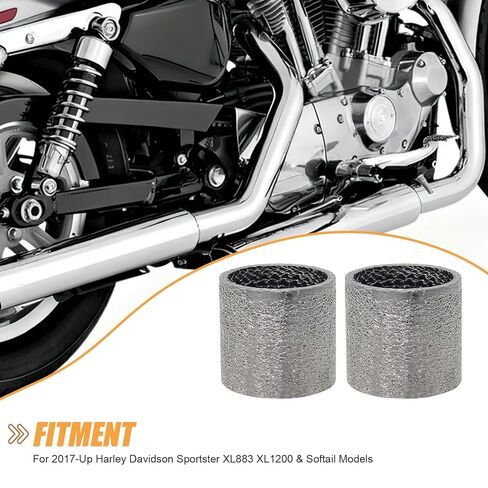 Exhaust Pipe Muffler Gasket Slip On Header Exhausts Gaskets Rings for Harley Sportster XL883 1200, VRSC V-Rod, Softail Fat Boy, Touring Road King Electra Glide Street Glide Road Glide Trike in Saudi Arabia