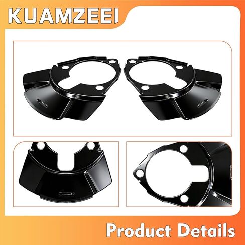 924-236 2Pcs Front Brake Dust Shield for Cadillac for Escalade ESV 2003-2006, for Cadillac for Escalade 1999 2000 2002-2006,for Chevrolet Avalanche 1500 2002-2006 Replaces#15181162 in Kuwait