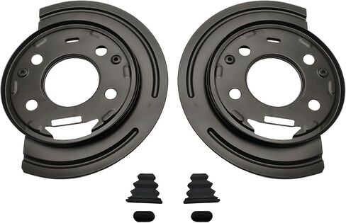 Pair Rear Brake Dust Shield Compatible with Select Cadillac Escalade Chevrolet Avalanche Express Silverado GMC Savana Sierra Replace 924-223, ‎88965717 in Saudi Arabia
