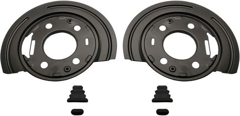 Pair Rear Brake Dust Shield Compatible with Select Cadillac Escalade Chevrolet Avalanche Express Silverado GMC Savana Sierra Replace 924-223, ‎88965717 in Saudi Arabia