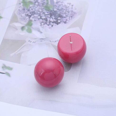 Andelaisi Boho Candy Color Ball Earrings Colorful Ball Stud Earrings Candy Colors Round Bead Earring Vintage Rainbow Balls Button Earring for Women(Pink) in Saudi Arabia