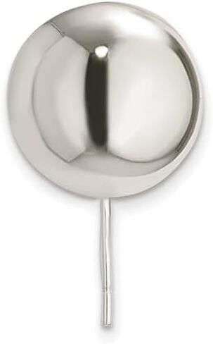 Sterling Silver Polished 14.0mm Ball Earring in Saudi Arabia