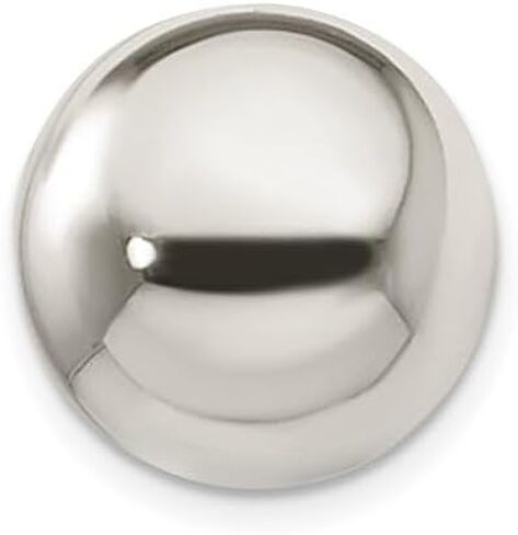 Sterling Silver Polished 14.0mm Ball Earring in Saudi Arabia