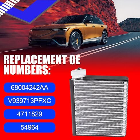 SMMS 68004242AA مبخر مكيف الهواء متوافق مع دودج رام 1500 2500 3500 2006-2009 لرام 4000 4500 5500 2008-2010 يستبدل OE V939713PFXC 4711829 54964 in Kuwait