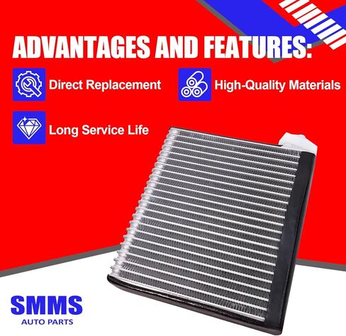 SMMS 68004242AA مبخر مكيف الهواء متوافق مع دودج رام 1500 2500 3500 2006-2009 لرام 4000 4500 5500 2008-2010 يستبدل OE V939713PFXC 4711829 54964 in Kuwait