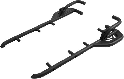 Side Nerf Bar Rock Sliders Compatible with 2020-2026 Kawasaki Teryx KRX 1000 2 Doors Replacement for 99994-1314 Tree Kickers Side Step Nerf Bar Set Steel Powder Coated Black in Saudi Arabia