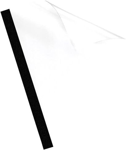 Fellowes 5222701 Thermal Covers, 1/8-Inch, 16-30 Sht Cap, 10/PK, Clear/Black in Saudi Arabia