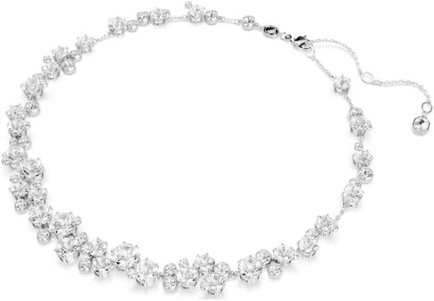 Swarovski Constella necklace Round cut, White, Rhodium plated in Saudi Arabia