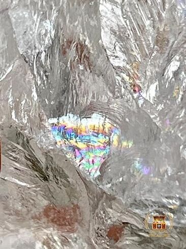 Beautiful Satyaloka Quartz Crystal 263 Gram Record Keeper Synergy 12 Stones Altar Stone Rainbow Quartz Rare-B0D455W3VJ in Saudi Arabia