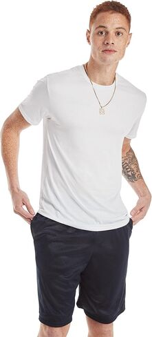 Hanes 3-Pack Men's All Day X-Temp | Breathable Mesh | Lightweight Stretch | Crewneck Undershirt (3-Pack/White - XL), X-Large, White/White/White in Saudi Arabia