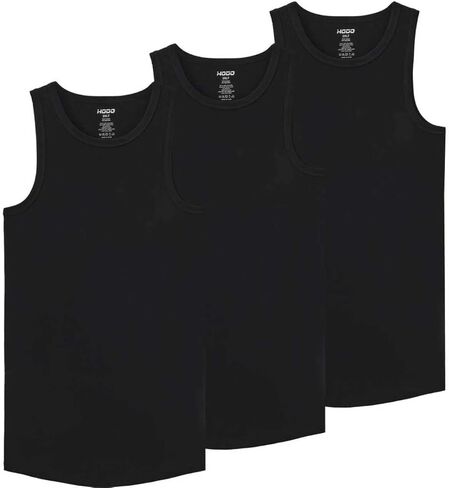 HOdo Big and Tall Mens Compression Shirts Sleeveless Shapewear Slimming Undershirts Tummy Control Tank Tops 2XL-6XL in Saudi Arabia