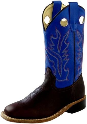 حذاء Old West Cowboy للأولاد جلد مربع 13.5 Child Thunder BSC1840 in Saudi Arabia