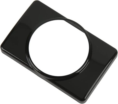 Qiilu Air Vent Gauge Pod Adaptor - Compatible with Mk4 LHD Vehicles - Gloss Black Air Conditioner Mount for 52mm Gauges in Saudi Arabia