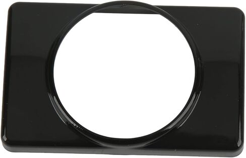 Qiilu Air Vent Gauge Pod Adaptor - Compatible with Mk4 LHD Vehicles - Gloss Black Air Conditioner Mount for 52mm Gauges in Saudi Arabia