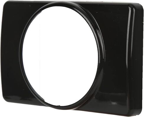 Qiilu Air Vent Gauge Pod Adaptor - Compatible with Mk4 LHD Vehicles - Gloss Black Air Conditioner Mount for 52mm Gauges in Saudi Arabia
