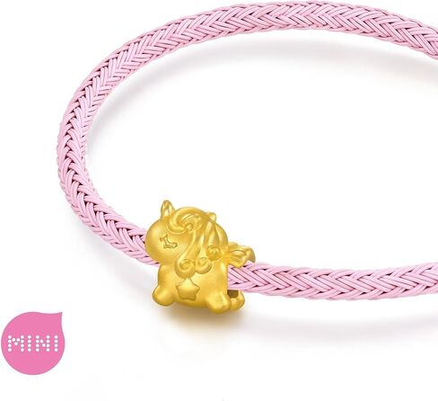 CHOW SANG SANG 999 Gold Charme Unicorn Charm Bracelet for Women & Men 17cm 96245C in Saudi Arabia