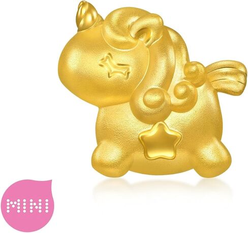 CHOW SANG SANG 999 Gold Charme Unicorn Charm Bracelet for Women & Men 17cm 96245C in Saudi Arabia