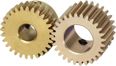 Spur Gear 0.5M-28T حجم التجويف 4/5/6 مم أسنان دودة نحاسية صغيرة ارتفاع 5 1 قطعة (5 مم) in Kuwait