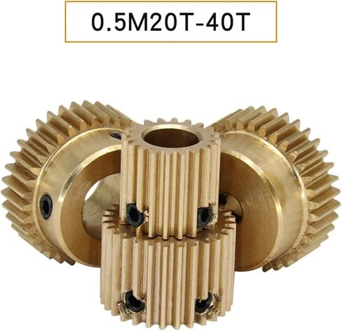 Spur Gear 0.5M-28T حجم التجويف 4/5/6 مم أسنان دودة نحاسية صغيرة ارتفاع 5 1 قطعة (5 مم) in Kuwait