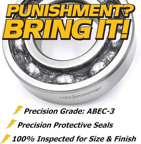 HD Switch - 2 Pack - Upgraded Premium C3 Spindle Rebuild Bearings Replacement for John Deere LT133, LT150, LT155, LT160, LT166 LT170 in Saudi Arabia