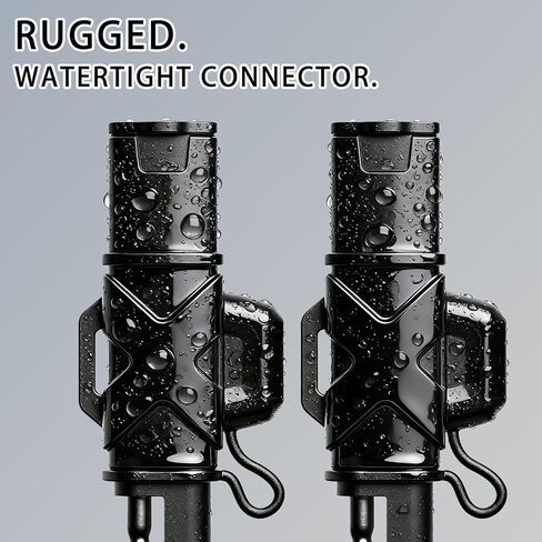 عبوتان مناسبتان لمحول NOCO GC009 X-Connect SAE، سلك نحاسي نقي 14AWG مع مصهر 20 أمبير وقابس مقاوم للماء، لشواحن البطاريات على الدراجات النارية والسيارات والمركبات ATV وUTVs in Kuwait