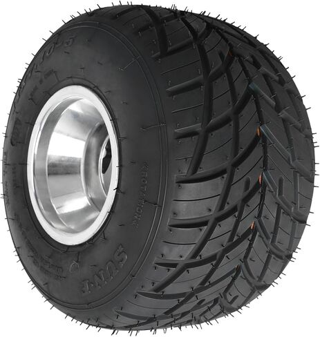مجموعة إطارات وعجلات Go Kart 11x7.10-5 11x7.10x5، 3 مسامير مقاس 5 بوصات إطار مطر بدون أنابيب لمركبات ATV UTV Go Kart Drift Trike Buggy Quad Bike 4 Wheelers Tricycle (قطعتان) in Kuwait