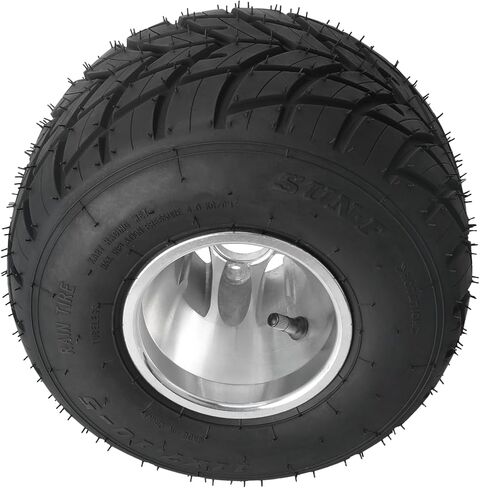 مجموعة إطارات وعجلات Go Kart 11x7.10-5 11x7.10x5، 3 مسامير مقاس 5 بوصات إطار مطر بدون أنابيب لمركبات ATV UTV Go Kart Drift Trike Buggy Quad Bike 4 Wheelers Tricycle (قطعتان) in Kuwait