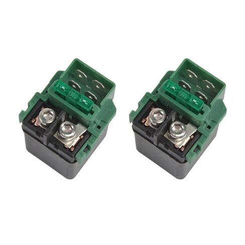Motorcycle Right Side Electrical Ignition Key Switch Starter Solenoid Relay Compatible with XRV750 Africa Twin VT750 VT XRV 750(2pcs) in Kuwait