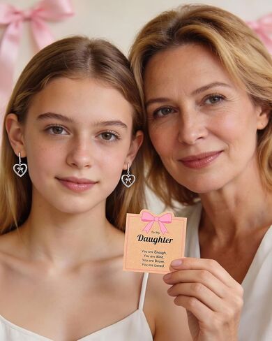 PINKDODO Bow Earrings Daughter Gifts from Mom Dad in Saudi Arabia