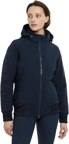 LeMieux Ladies Team Jacket - Waterproof - Fold Out Hood - Two Way Zip in Saudi Arabia