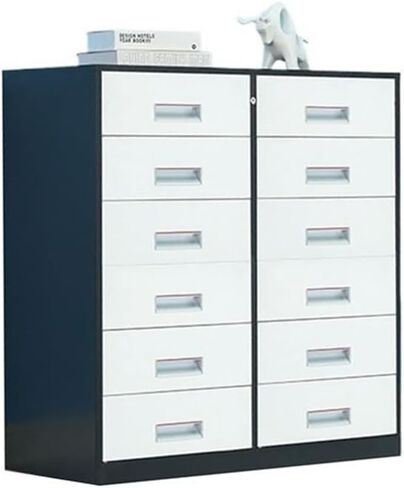 File Cabinet Household Multifunctional Storage Cabinet 6 Layers of Large-Capacity Drawer Metal Data File Organizer Storage Cabinets,Bruin in Saudi Arabia