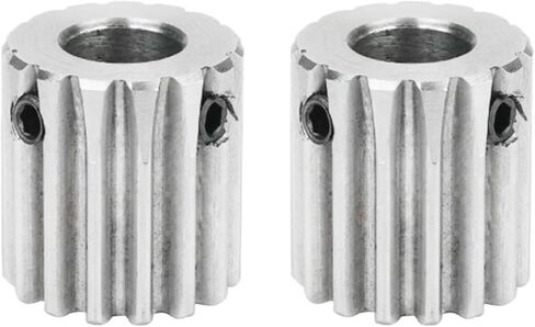 Gear 1M10T/11T/12T/13T/14T Bore Size4 /5/6 Mm 304 Stainless Steel 1Pcs(5 mm,10T (Round Hole)) in Saudi Arabia