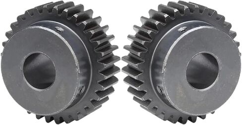 Gear 2M 34T Pitch 6.28 Mm Bore 10/12mm SC45#Carbon Steel Teeth Height 20mm 1Pcs(16X5X2.3 mm) in Saudi Arabia