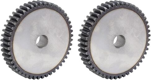 Cylindrical Gear 2M-51/52/53/54/55/56/57/58/59/60T SC45# Carbon Steel Height 20mm 1Pcs(2M54T - Bore 16 mm) in Saudi Arabia