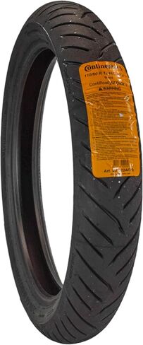 Continental ContiRoadAttack 4 110/80ZR19 Front Sport Touring Motorcycle Tire - Enhanced Wet & Dry Weather Performance, Superior Grip, and Outstanding Durability 110/80-19 in Saudi Arabia