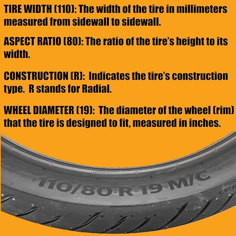 Continental ContiRoadAttack 4 110/80ZR19 Front Sport Touring Motorcycle Tire - Enhanced Wet & Dry Weather Performance, Superior Grip, and Outstanding Durability 110/80-19 in Saudi Arabia