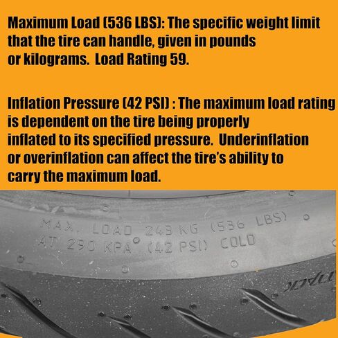 Continental ContiRoadAttack 4 110/80ZR19 Front Sport Touring Motorcycle Tire - Enhanced Wet & Dry Weather Performance, Superior Grip, and Outstanding Durability 110/80-19 in Saudi Arabia