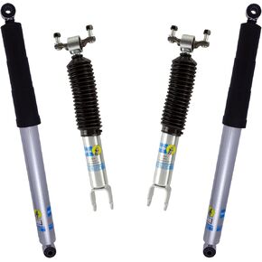 Bilstein Set of Front and Rear B8 5100 Series Shocks Compatible with 2011-2025 Silverado/Sierra 2500/3500 HD with 1.5" Front & 0-1" Rear Lift | Easy Installation in Saudi Arabia