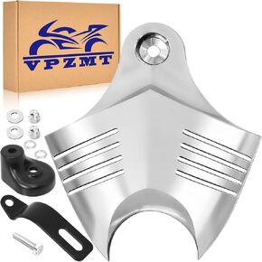 غطاء قرن كروم لدراجة Harley Davidson Softail Sportster Trike Touring Road King Electra Glide Dyna Big Twins V-Rods Stock Cowbell Horns 1992-2020 in Kuwait