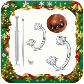 MODRSA Piercing Ball Grabber Tool Piercing Assistant Tool Piercing Jewelry Septum Ball Screw Tools for Changing Jewelry Piercings Screw on Removal Tools Labret Lip Earring Balls Replacement Holder in Saudi Arabia
