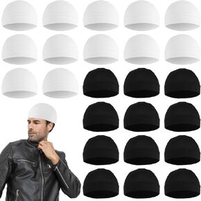 Cycling Beanie Cap 24-Piece Set - Breathable, Wicking, Elastic in Kuwait