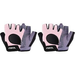 ATERCEL Weight Lifting Gloves Full Palm Protection, Workout Gloves for Gym, Cycling, Exercise, Breathable, Super Lightweight for Mens and Women in Kuwait