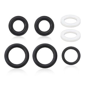 5 + 2 قطعة O-Ring جزء 3855081 للتهوية أو الصرف والجزء 3852045 Dipstick Outdrive Gearlube O-Ring يستبدل 955981 955974 مع 311598 غسالات نايلون متوافقة مع غطاء وقود فولفو بنتا وحشو in Kuwait