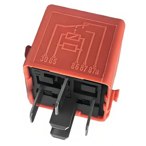 2 قطعة V23134-E52-X344 12 فولت 5 دبابيس Mini-ISO SPDT 40/30A مرحل للهواء الثانوي/SMG/الدوائر العلوية القابلة للتحويل، متوافق مع 12631742690، يستبدل 12630153635 54347190724 (سلمون) in Kuwait