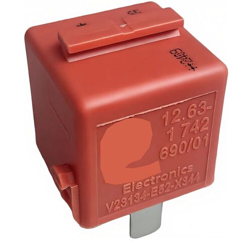 2 قطعة V23134-E52-X344 12 فولت 5 دبابيس Mini-ISO SPDT 40/30A مرحل للهواء الثانوي/SMG/الدوائر العلوية القابلة للتحويل، متوافق مع 12631742690، يستبدل 12630153635 54347190724 (سلمون) in Kuwait