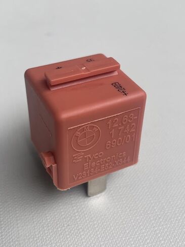 2 قطعة V23134-E52-X344 12 فولت 5 دبابيس Mini-ISO SPDT 40/30A مرحل للهواء الثانوي/SMG/الدوائر العلوية القابلة للتحويل، متوافق مع 12631742690، يستبدل 12630153635 54347190724 (سلمون) in Kuwait