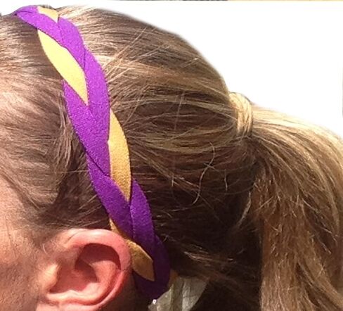 It's Ridic! No Slip Grip/Non-Slip Sports/Athletic Nylon Triple Braided Sports Headband in Saudi Arabia