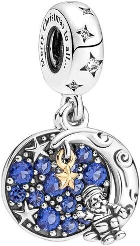 Nbsameng 925 Sterling Silver House Charms Compatible for Pandora Bracelets and Necklaces, DIY Christmas Gifts for Women Girls in Kuwait